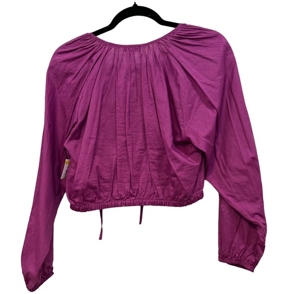 RAILS NWT $168 Katia Midriff Billowy Style Berry Size S - Picture 5 of 11